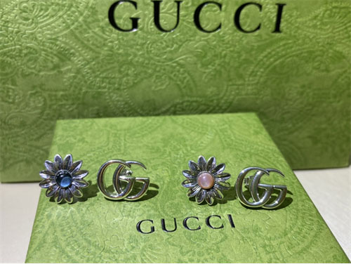 Gucci 구찌더블 G 플라워 스터드 귀걸이 레플리카 2번 이미지 - 악세사리 | 세미샵 레플리카 사이트