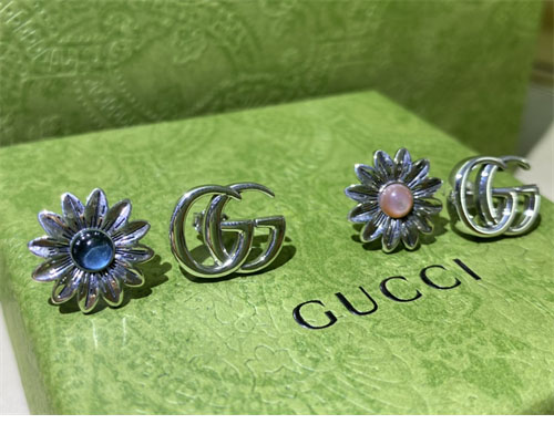 Gucci 구찌더블 G 플라워 스터드 귀걸이 레플리카 7번 이미지 - 악세사리 | 세미샵 레플리카 사이트