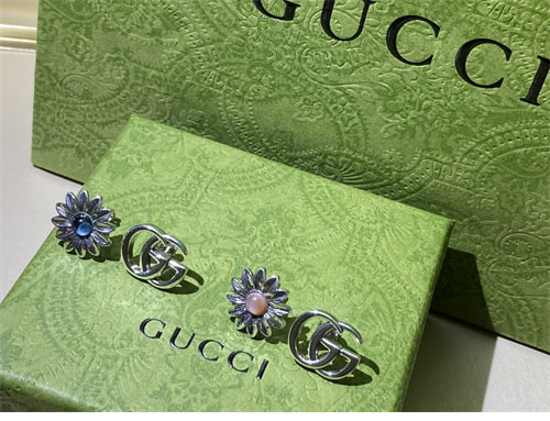 Gucci 구찌더블 G 플라워 스터드 귀걸이 레플리카 8번 이미지 - 악세사리 | 세미샵 레플리카 사이트