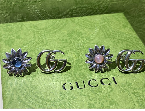 Gucci 구찌더블 G 플라워 스터드 귀걸이 레플리카 9번 이미지 - 악세사리 | 세미샵 레플리카 사이트