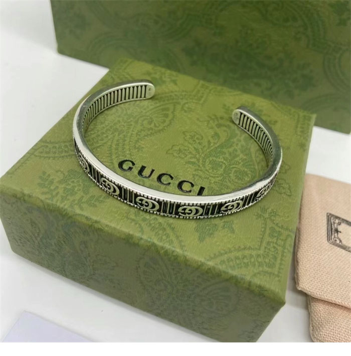 Gucci 구찌 더블 G 실버 팔찌 레플리카 2번 이미지 - 악세사리 | 세미샵 레플리카 사이트
