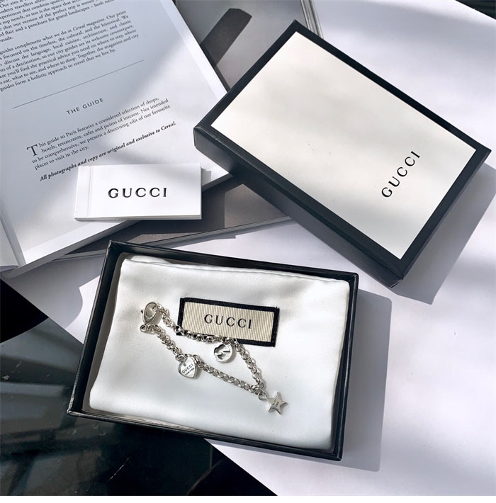 Gucci 구찌 인터로킹 G 실버 팔찌 레플리카 2번 이미지 - 악세사리 | 세미샵 레플리카 사이트