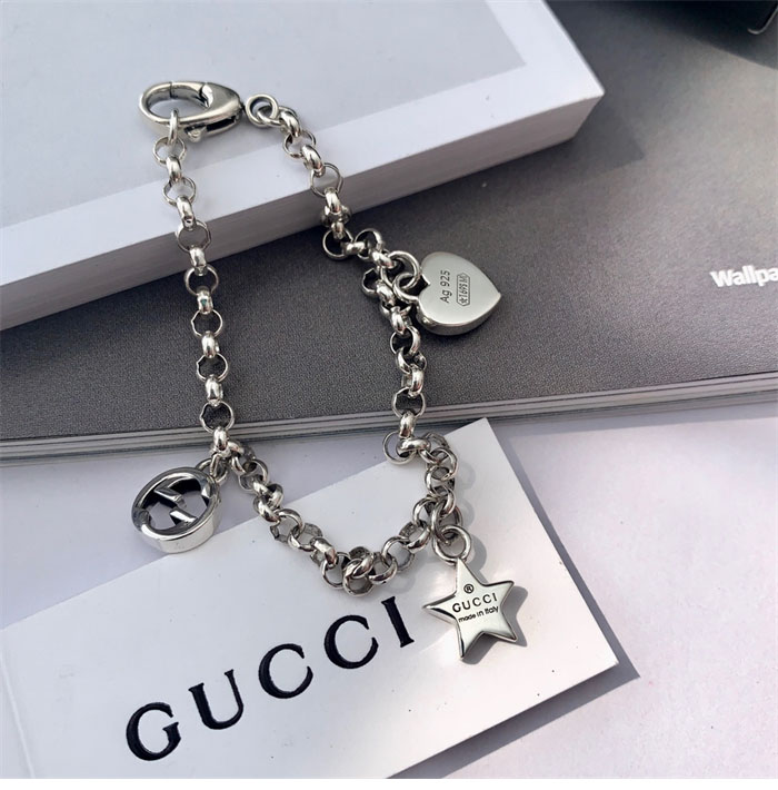Gucci 구찌 인터로킹 G 실버 팔찌 레플리카 5번 이미지 - 악세사리 | 세미샵 레플리카 사이트
