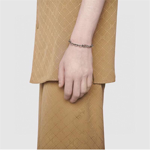 Gucci 구찌 인터로킹 G 실버 팔찌 레플리카 4번 이미지 - 악세사리 | 세미샵 레플리카 사이트