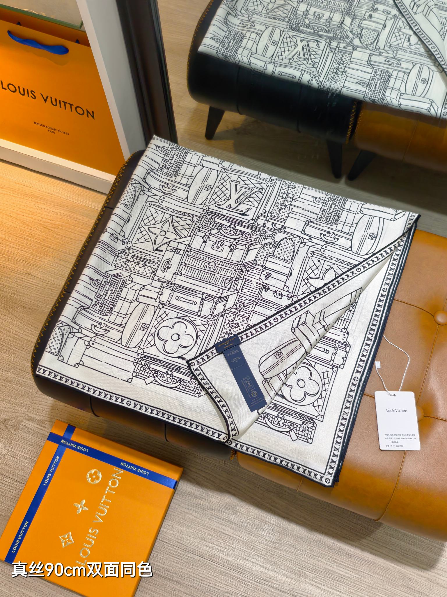 루이비통 루이비통 스퀘어 90 트렁크 스택 레플리카 2번 이미지 - 악세사리 | 세미샵 레플리카 사이트