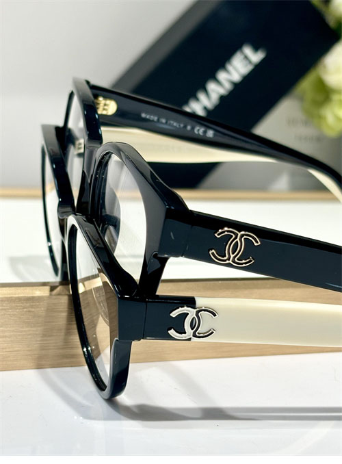 C H A N E L 샤넬 로고 템플 3471-S-A 안경 레플리카 17번 이미지 - 악세사리 | 세미샵 레플리카 사이트