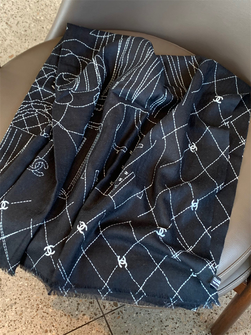 샤넬 샤넬 모던 디자인 캐주얼 캐시미어 스카프 머플러 레플리카 10번 이미지 - 악세사리 | 세미샵 레플리카 사이트