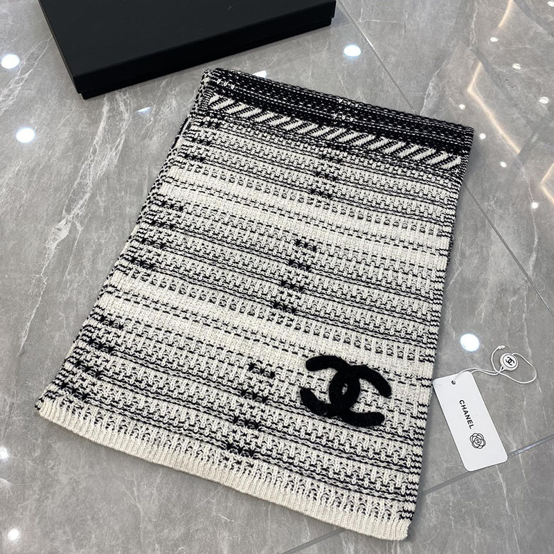 C H A N E L 샤넬 24A 체크 캐시미어 머플러 레플리카 1번 이미지 - 악세사리 | 세미샵 레플리카 사이트