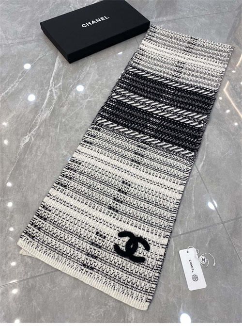 C H A N E L 샤넬 24A 체크 캐시미어 머플러 레플리카 3번 이미지 - 악세사리 | 세미샵 레플리카 사이트