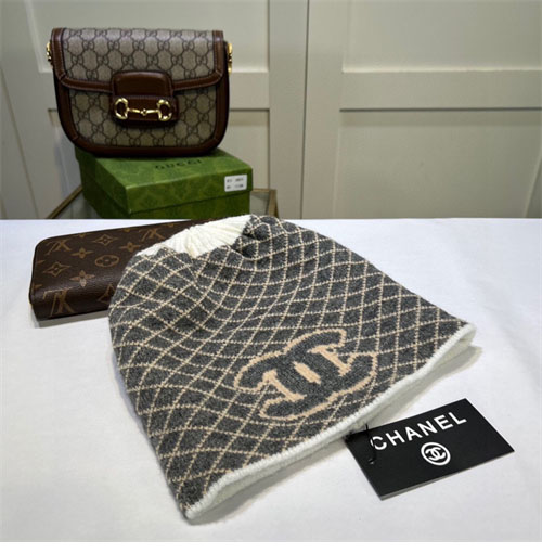 C H A N E L 샤넬 CC 니트 비니 레플리카 17번 이미지 - 악세사리 | 세미샵 레플리카 사이트