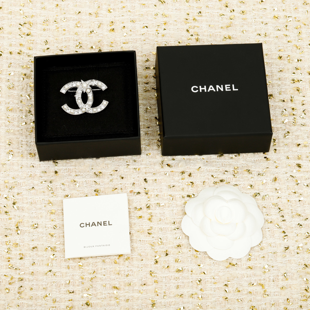 샤넬 샤넬 CC 로고 코스튬 브로치 레플리카 1번 이미지 - 악세사리 | 세미샵 레플리카 사이트