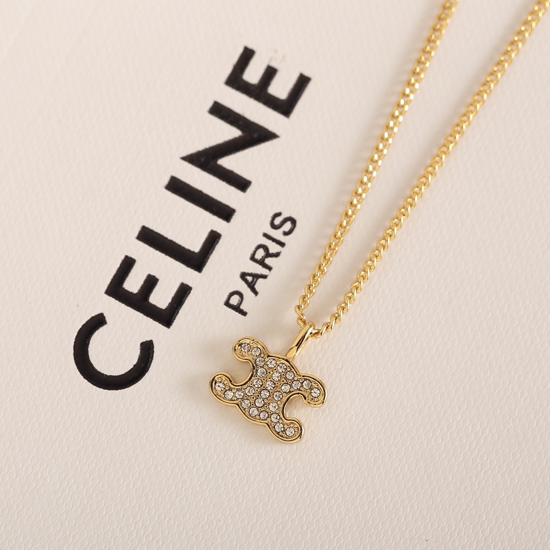 C E L I N E 셀린느 트리옹프 파베 네클리스 " 2 Color " 레플리카 11번 이미지 - 악세사리 | 세미샵 레플리카 사이트