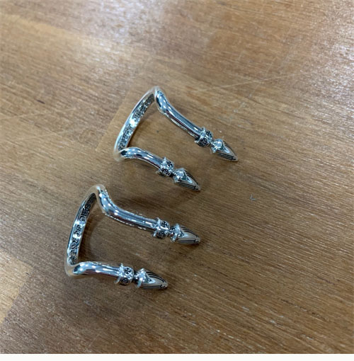 Chrome Hearts 크롬하츠 라지BS 플레어볼 팔찌 커널 스파이크 링 레플리카 6번 이미지 - 악세사리 | 세미샵 레플리카 사이트