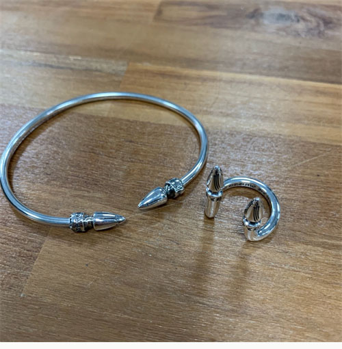 Chrome Hearts 크롬하츠 라지BS 플레어볼 팔찌 커널 스파이크 링 레플리카 11번 이미지 - 악세사리 | 세미샵 레플리카 사이트