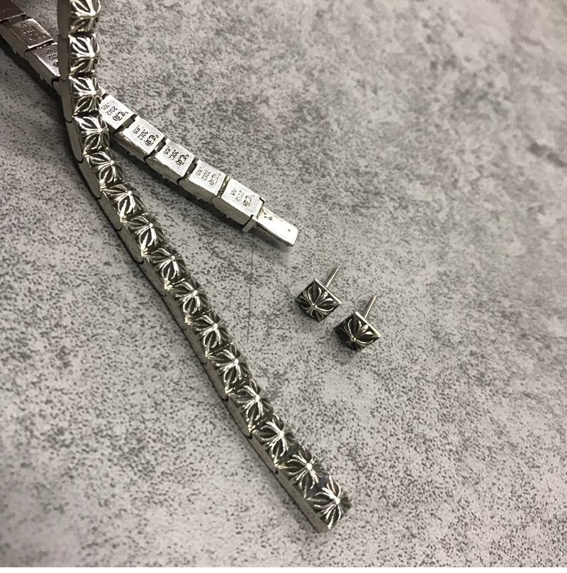 Chrome Hearts 크롬하츠 크로스 블럭 925 실버 팔찌 레플리카 6번 이미지 - 악세사리 | 세미샵 레플리카 사이트
