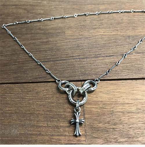 Chrome Hearts 크롬하츠 트위스트 베이비펫 체인 목걸이 펜던트 50cm 레플리카 2번 이미지 - 악세사리 | 세미샵 레플리카 사이트