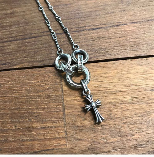 Chrome Hearts 크롬하츠 트위스트 베이비펫 체인 목걸이 펜던트 50cm 레플리카 3번 이미지 - 악세사리 | 세미샵 레플리카 사이트