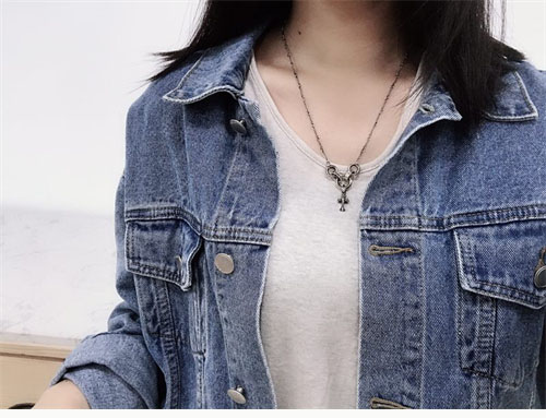 Chrome Hearts 크롬하츠 트위스트 베이비펫 체인 목걸이 펜던트 50cm 레플리카 9번 이미지 - 악세사리 | 세미샵 레플리카 사이트