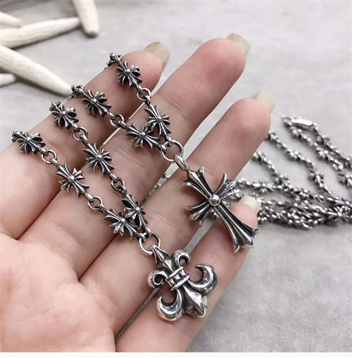 Chrome Hearts 크롬하츠 티아니 목걸이 50cm 2종류 레플리카 6번 이미지 - 악세사리 | 세미샵 레플리카 사이트