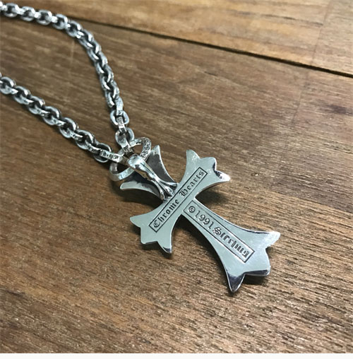 Chrome Hearts 크롬하츠 페이퍼체인 925실버 목걸이 60cm 레플리카 4번 이미지 - 악세사리 | 세미샵 레플리카 사이트