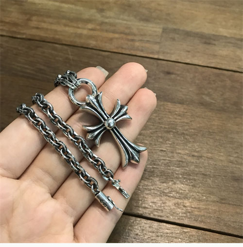 Chrome Hearts 크롬하츠 페이퍼체인 925실버 목걸이 60cm 레플리카 7번 이미지 - 악세사리 | 세미샵 레플리카 사이트