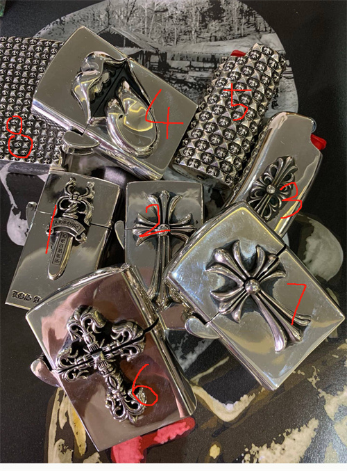 Chrome Hearts 크롬하츠 zippo 지포 라이터 8종 레플리카 2번 이미지 - 악세사리 | 세미샵 레플리카 사이트