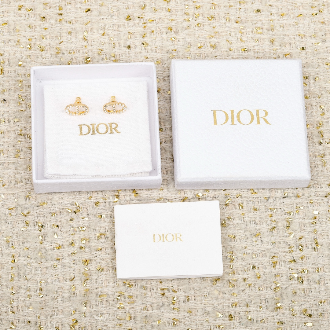 디올 쁘띠 CD 이어링 2번 이미지