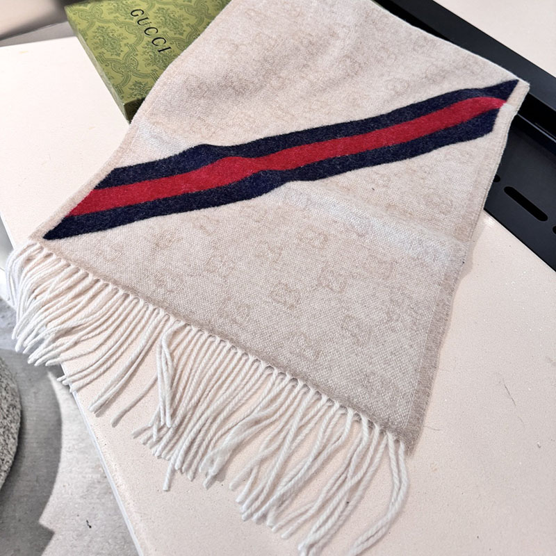 Gucci 구찌 GG 웹 울 머플러 레플리카 1번 이미지 - 악세사리 | 세미샵 레플리카 사이트