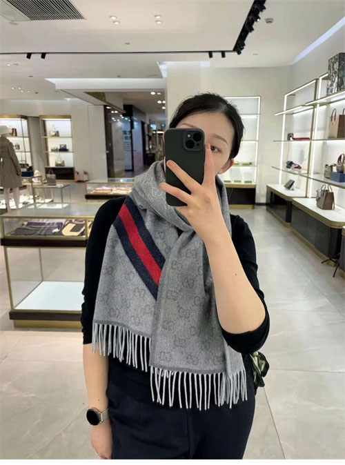Gucci 구찌 GG 웹 울 머플러 레플리카 2번 이미지 - 악세사리 | 세미샵 레플리카 사이트