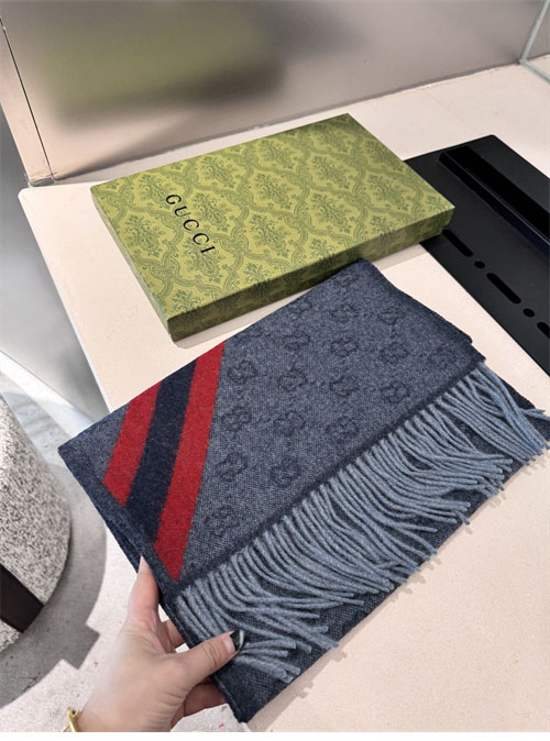 Gucci 구찌 GG 웹 울 머플러 레플리카 4번 이미지 - 악세사리 | 세미샵 레플리카 사이트