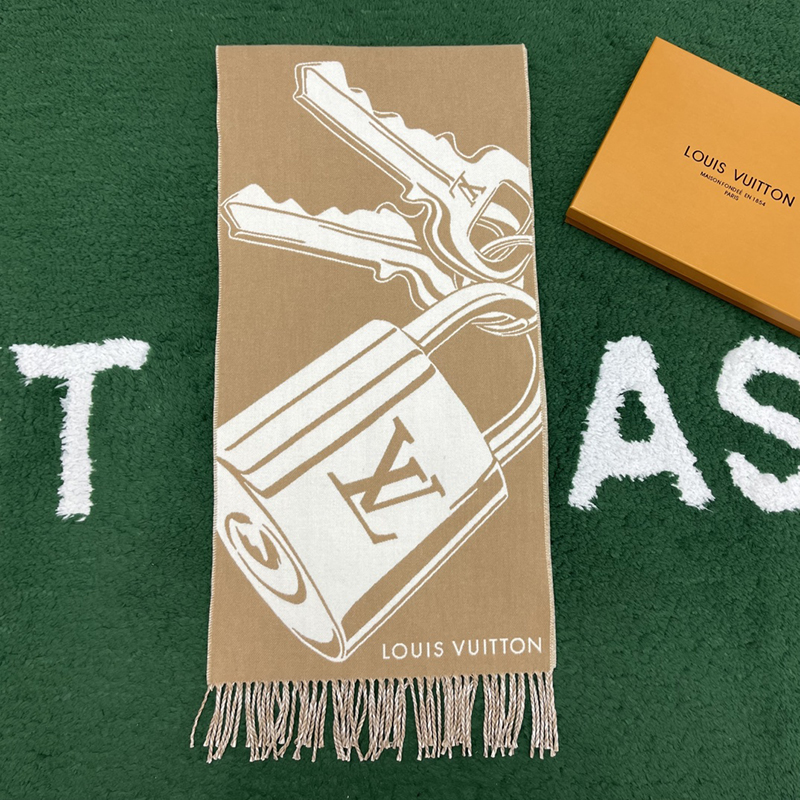Louis Vuitton 루이비통 락 앤드 키 스카프 M90815 레플리카 1번 이미지 - 악세사리 | 세미샵 레플리카 사이트
