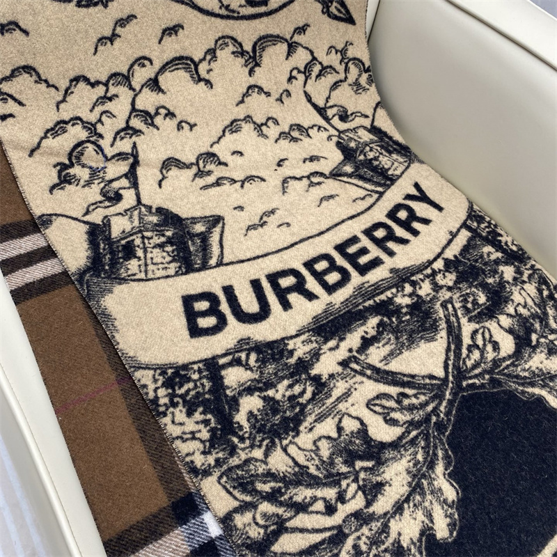 Burberry 버버리 리버서블 EKD 캐시미어 스카프 머플러 레플리카 7번 이미지 - 악세사리 | 세미샵 레플리카 사이트
