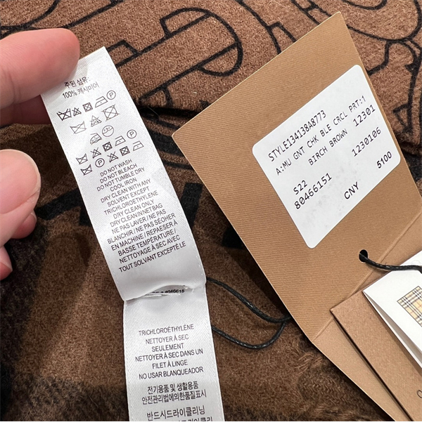 Burberry 버버리 모노그램 리버시블 캐시미어 머플러 스카프 레플리카 6번 이미지 - 악세사리 | 세미샵 레플리카 사이트