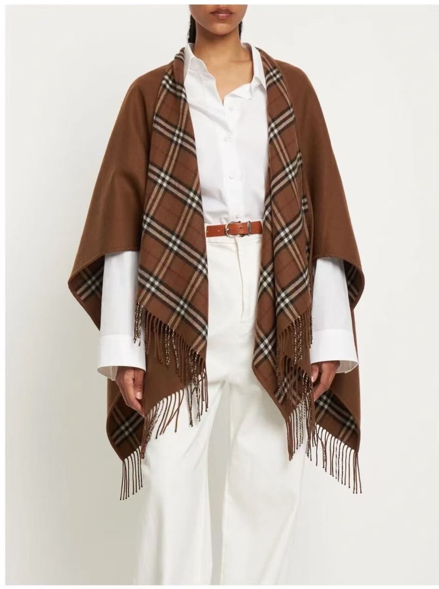 Burberry 버버리 체크 울 리버시블 케이프 3컬러 레플리카 2번 이미지 - 악세사리 | 세미샵 레플리카 사이트