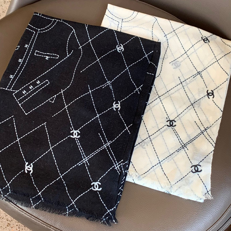 샤넬 샤넬 모던 디자인 캐주얼 캐시미어 스카프 머플러 레플리카 13번 이미지 - 악세사리 | 세미샵 레플리카 사이트