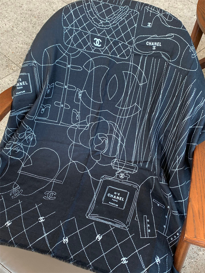 샤넬 샤넬 모던 디자인 캐주얼 캐시미어 스카프 머플러 레플리카 15번 이미지 - 악세사리 | 세미샵 레플리카 사이트