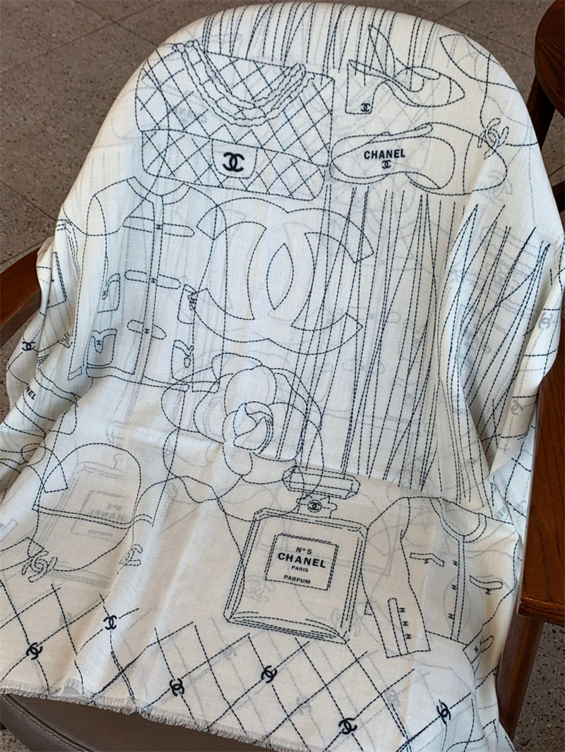 샤넬 샤넬 모던 디자인 캐주얼 캐시미어 스카프 머플러 레플리카 17번 이미지 - 악세사리 | 세미샵 레플리카 사이트