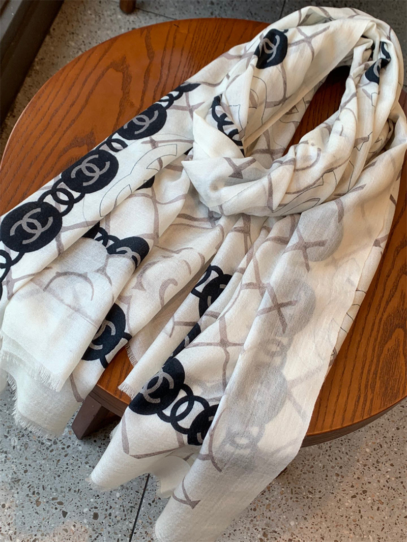 샤넬 샤넬 빈티지 캐주얼 캐시미어 스카프 머플러 레플리카 11번 이미지 - 악세사리 | 세미샵 레플리카 사이트