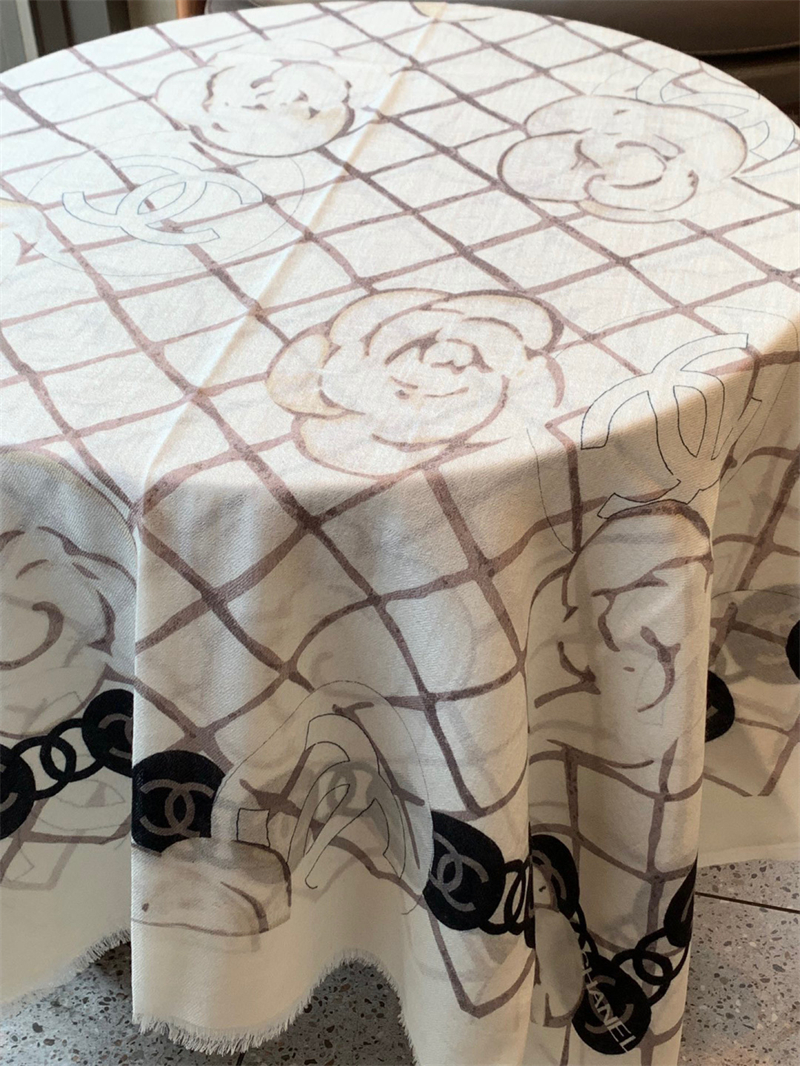 샤넬 샤넬 빈티지 캐주얼 캐시미어 스카프 머플러 레플리카 15번 이미지 - 악세사리 | 세미샵 레플리카 사이트