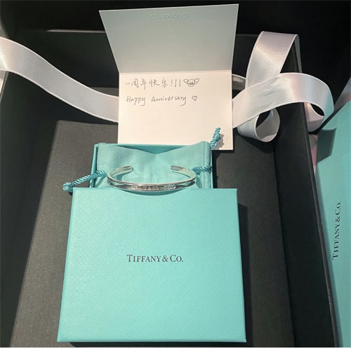 Tiffany And Co 티파니앤코 1837 남성용 실버 뱅글 팔찌 레플리카 8번 이미지 - 악세사리 | 세미샵 레플리카 사이트