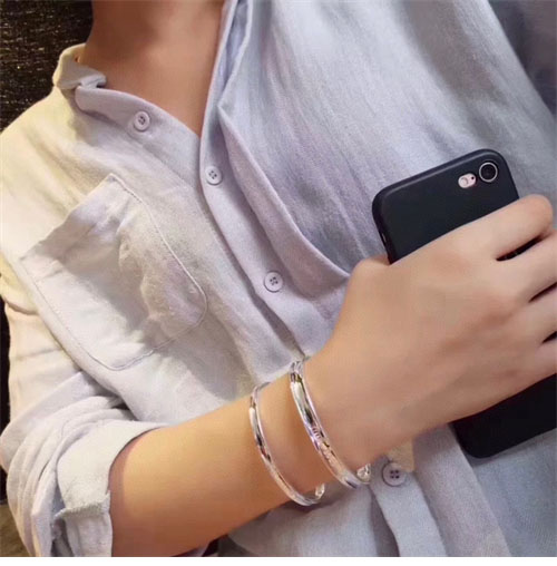 Tiffany And Co 티파니앤코 1837 남성용 실버 뱅글 팔찌 레플리카 9번 이미지 - 악세사리 | 세미샵 레플리카 사이트