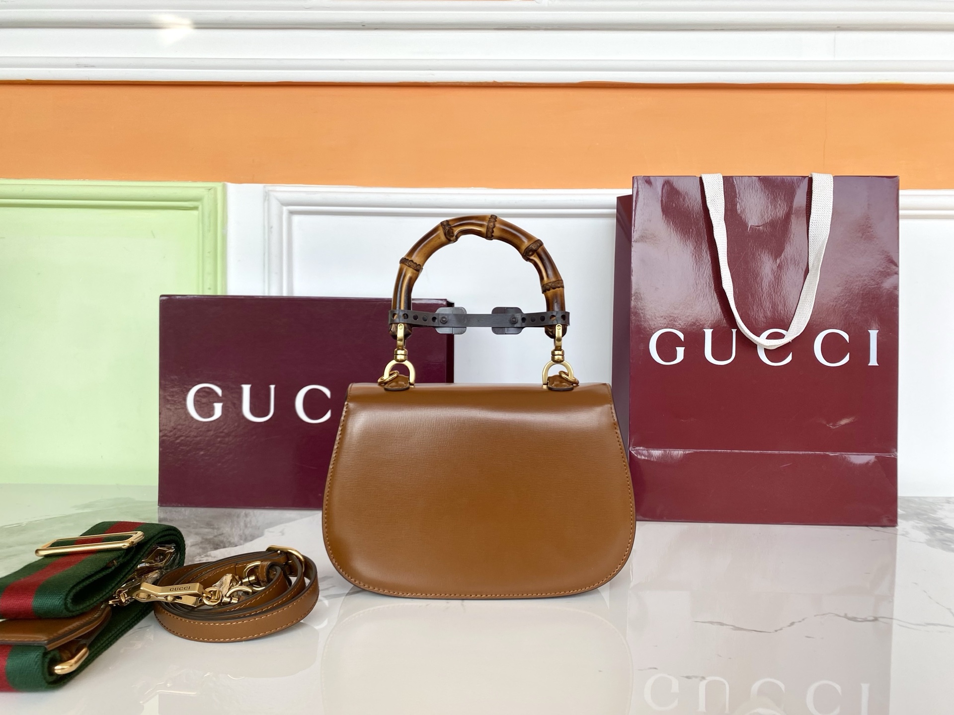 Gucci 구찌 뱀부 1947 스몰 탑 핸들 레플리카 2번 이미지 - Bag | 세미샵 레플리카 사이트