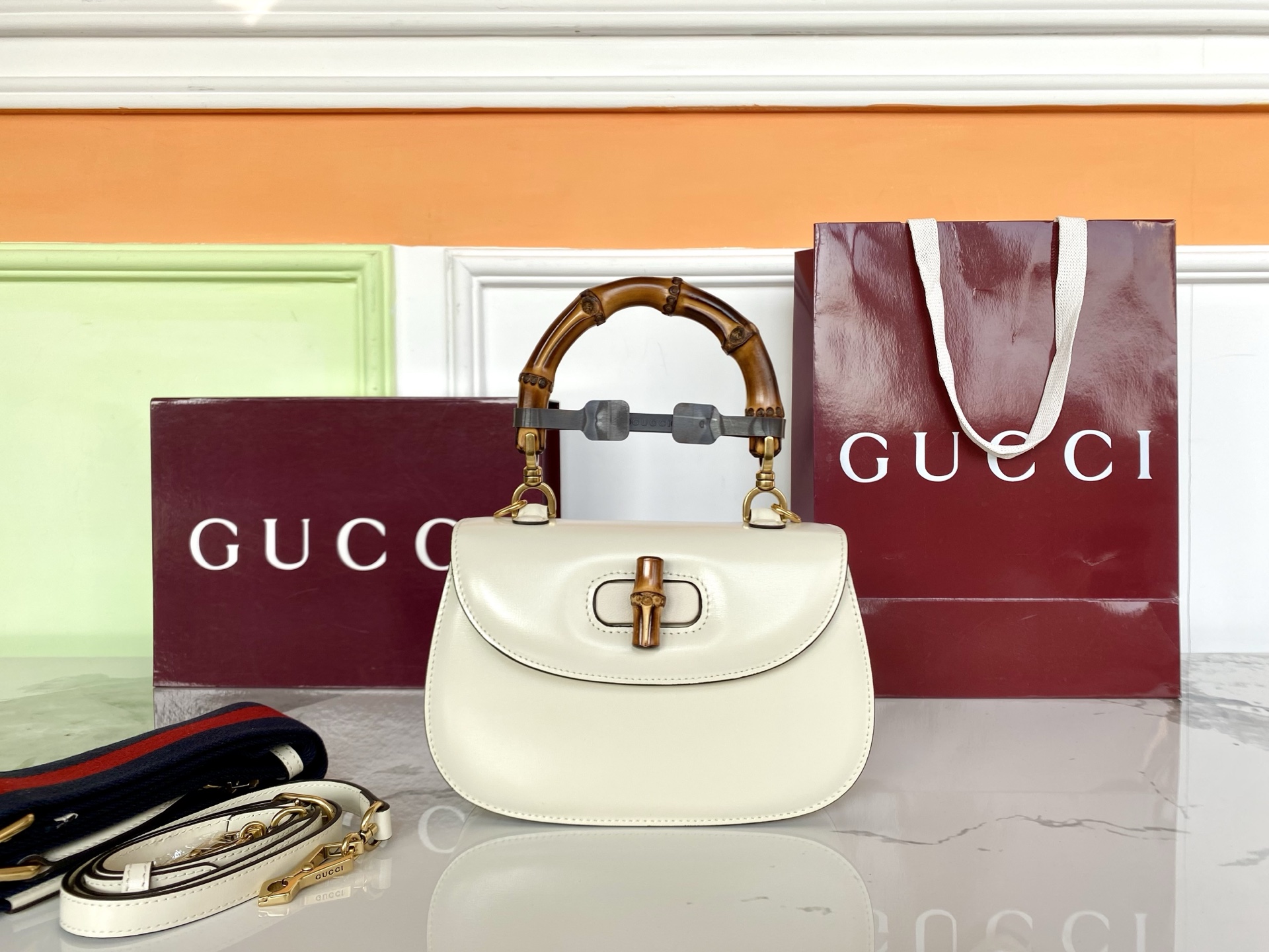 Gucci 구찌 뱀부 1947 스몰 탑 핸들 레플리카 1번 이미지 - Bag | 세미샵 레플리카 사이트