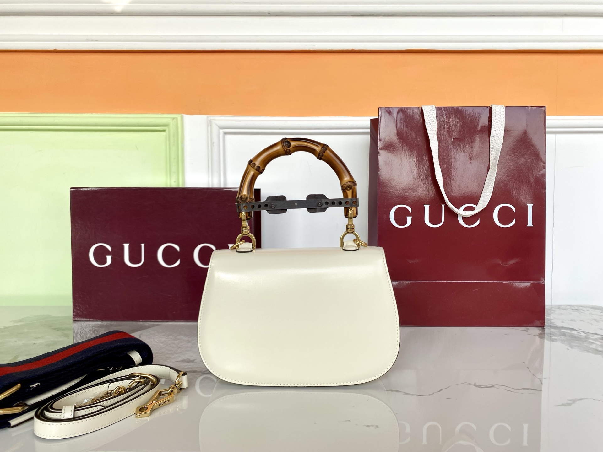 Gucci 구찌 뱀부 1947 스몰 탑 핸들 레플리카 2번 이미지 - Bag | 세미샵 레플리카 사이트