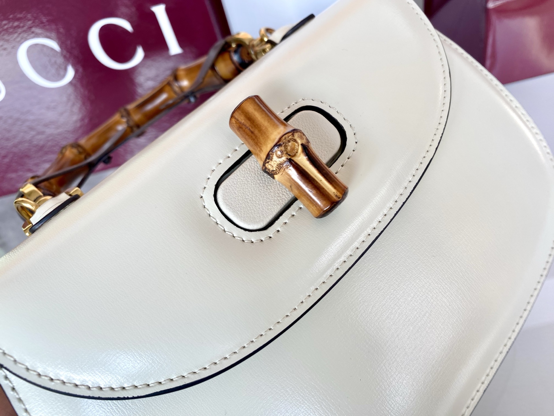 Gucci 구찌 뱀부 1947 스몰 탑 핸들 레플리카 5번 이미지 - Bag | 세미샵 레플리카 사이트