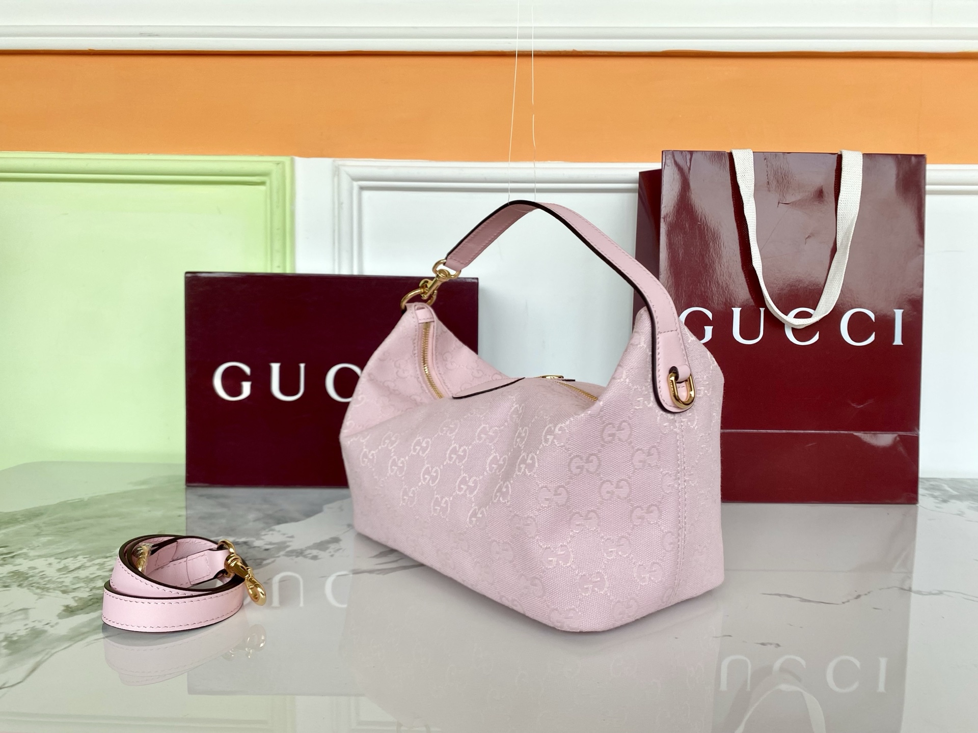 Gucci 구찌 베니티 미디움 탑 핸들백 레플리카 3번 이미지 - Bag | 세미샵 레플리카 사이트