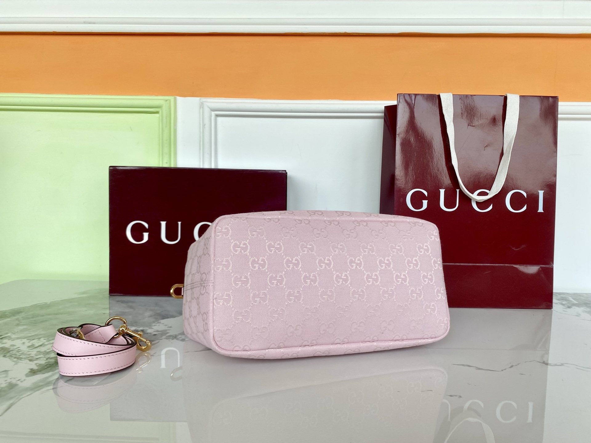 Gucci 구찌 베니티 미디움 탑 핸들백 레플리카 4번 이미지 - Bag | 세미샵 레플리카 사이트