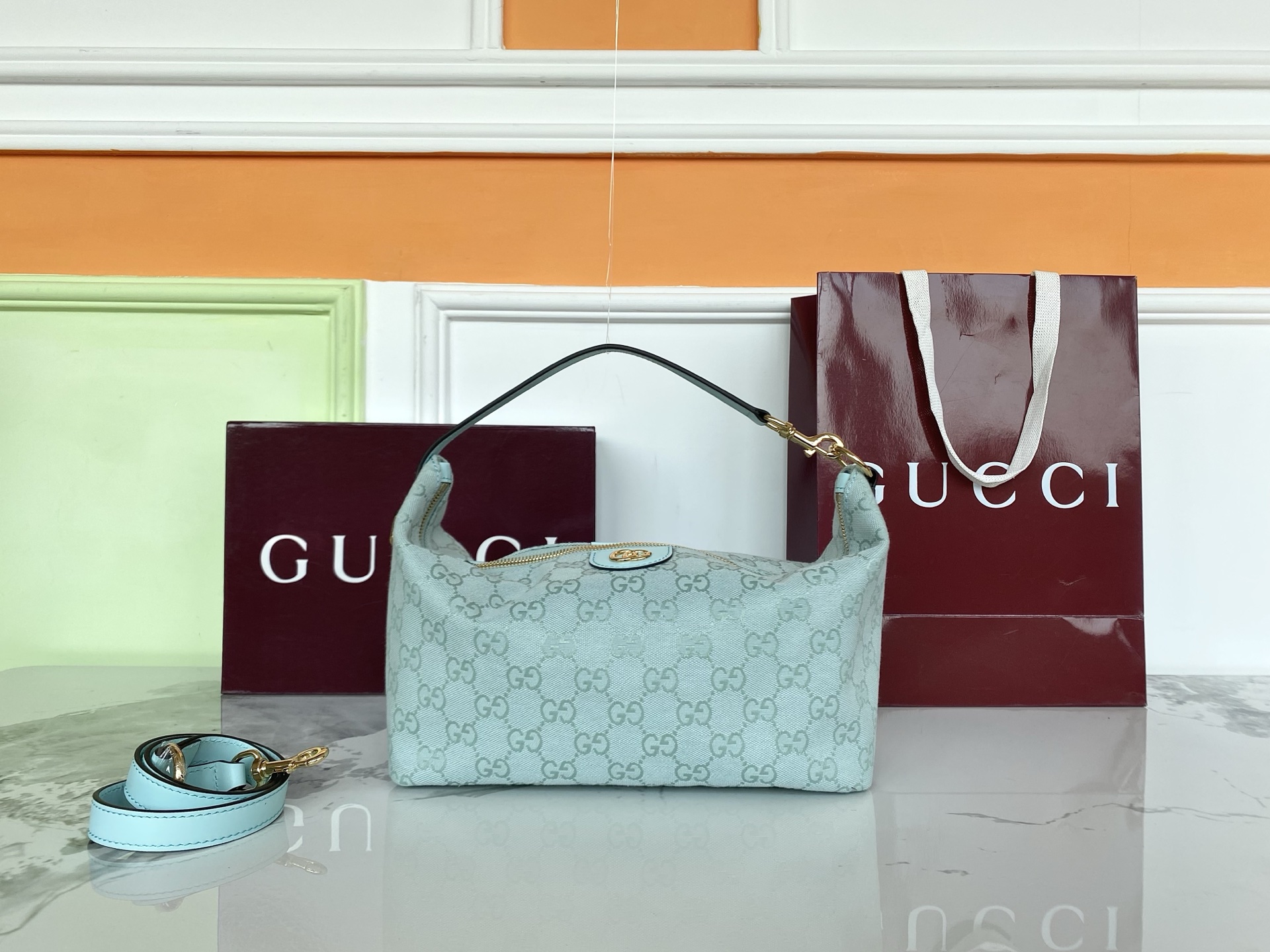 Gucci 구찌 베니티 미디움 탑 핸들백 레플리카 1번 이미지 - Bag | 세미샵 레플리카 사이트