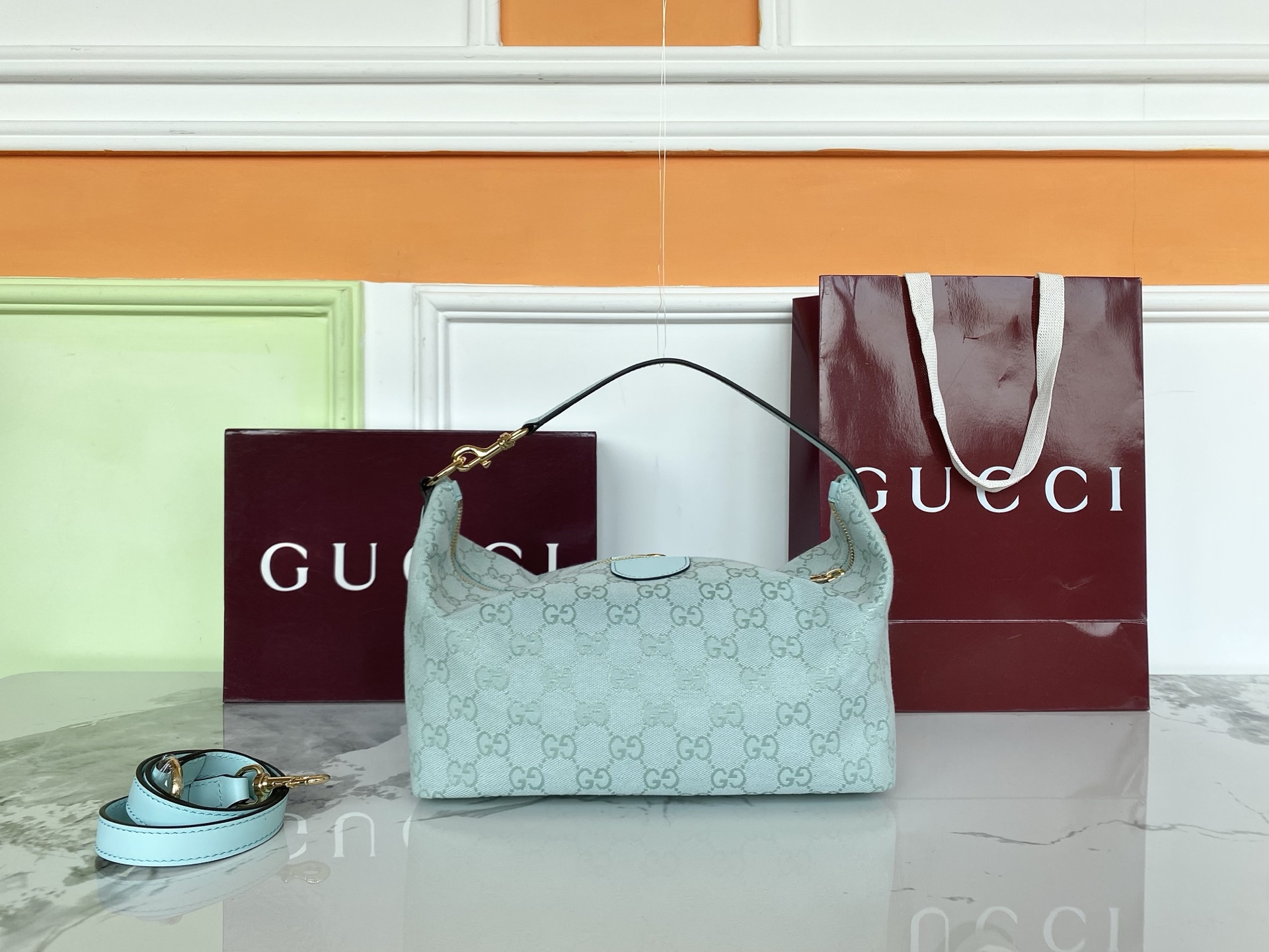 Gucci 구찌 베니티 미디움 탑 핸들백 레플리카 2번 이미지 - Bag | 세미샵 레플리카 사이트