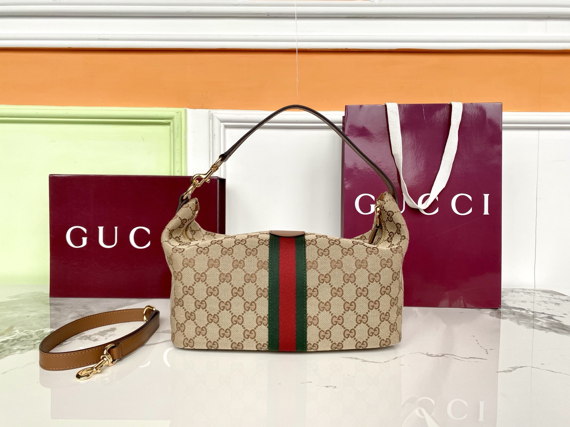 Gucci 구찌 베니티 미디움 탑 핸들백 레플리카 2번 이미지 - Bag | 세미샵 레플리카 사이트